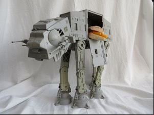 Wotsits panini in an AT-AT Walker